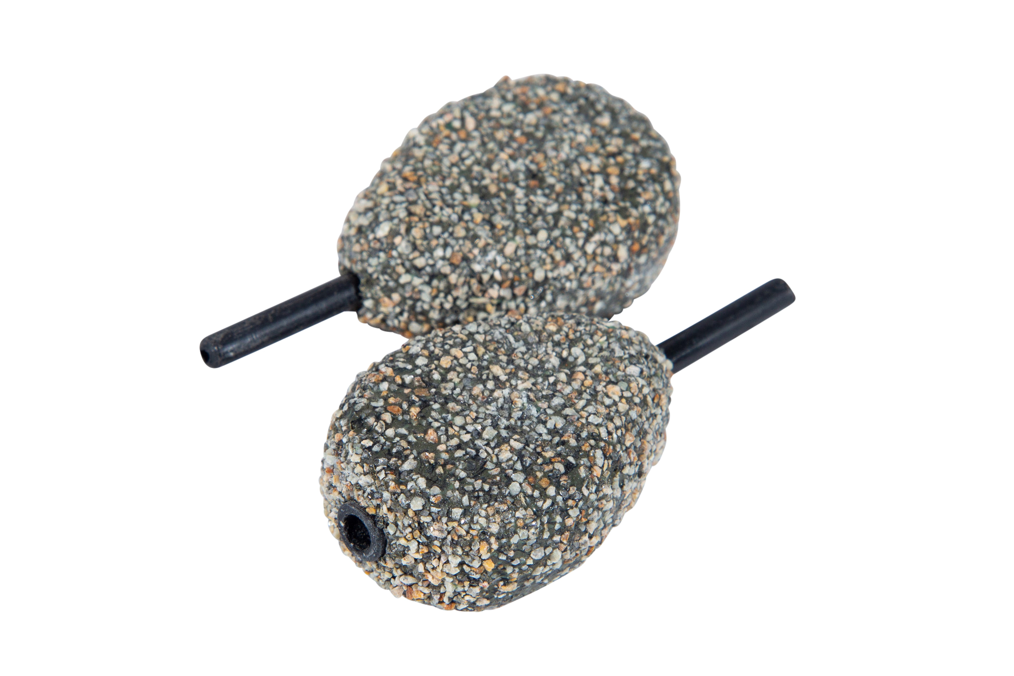 Piombo da Carpa a Pera Ultimate Flat Inline Dark Gravel (2 pezzi)