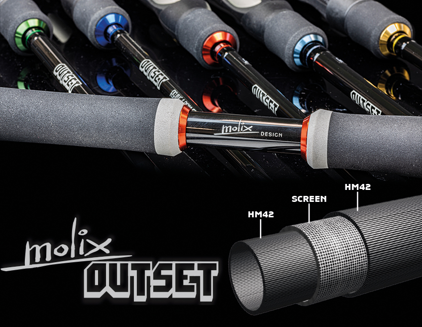 Molix Outset Casting Offset Canna da Baitcaster 2.29m (14-110g)