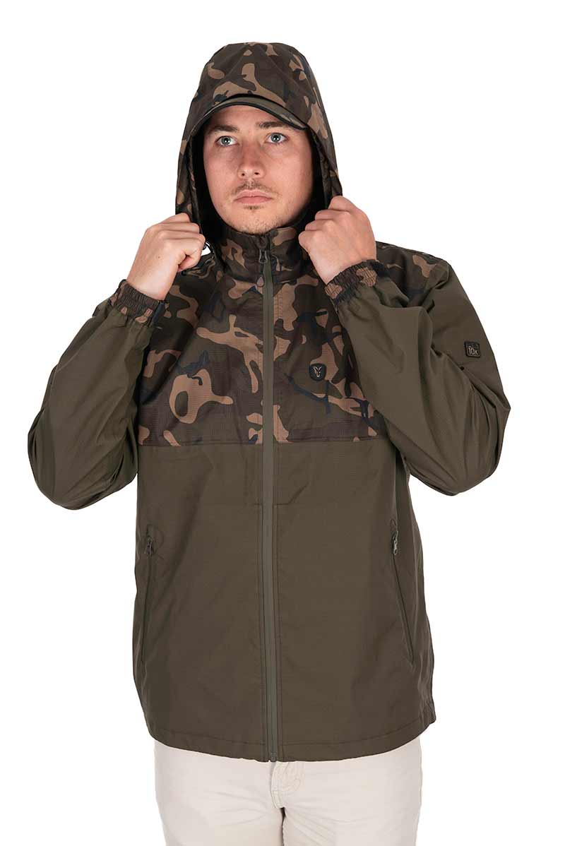 Giacca da pesca Fox RS 10K Camo/Khaki