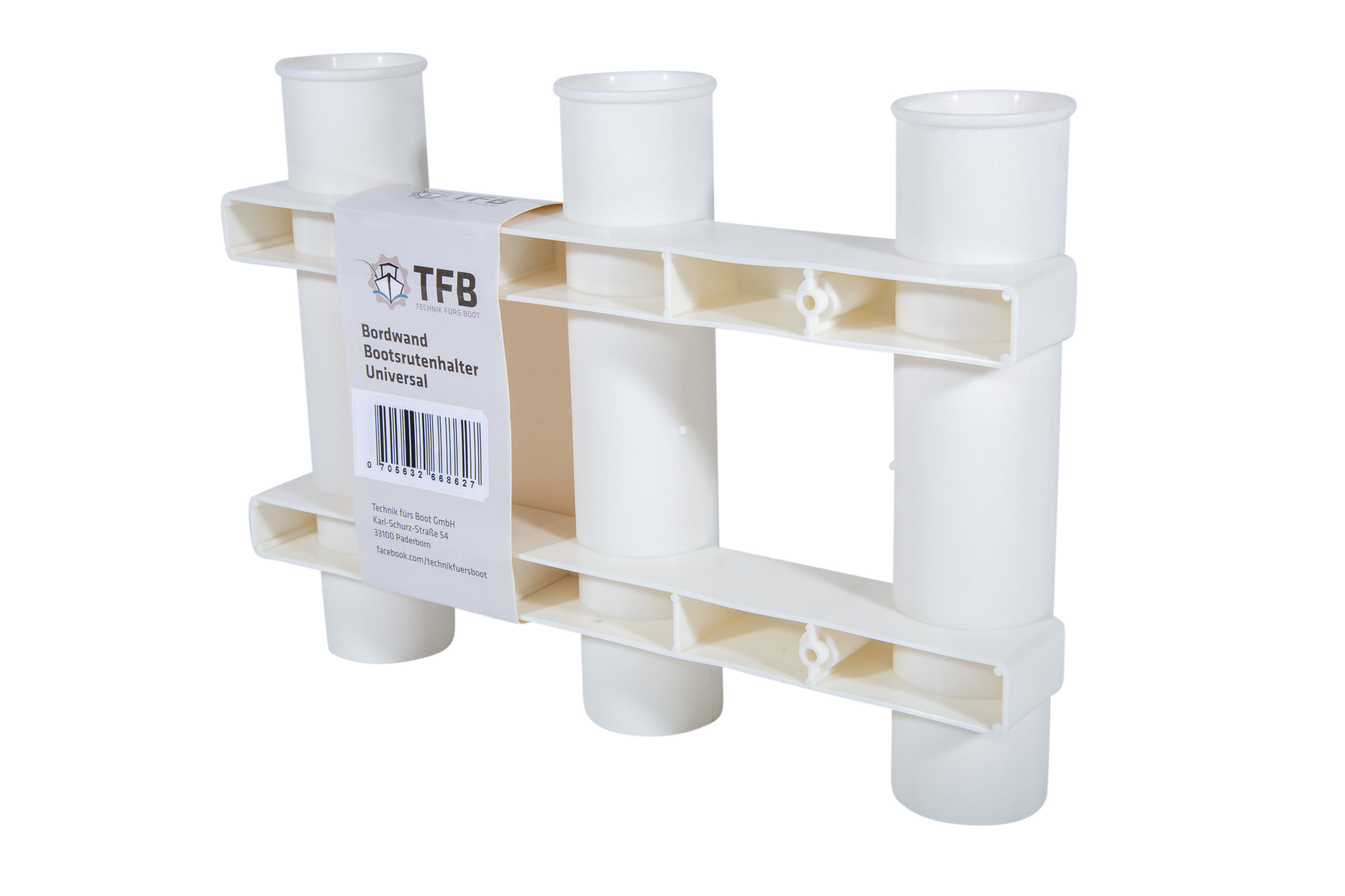 Supporto per Canna Universale da Muro TFB - Bianco