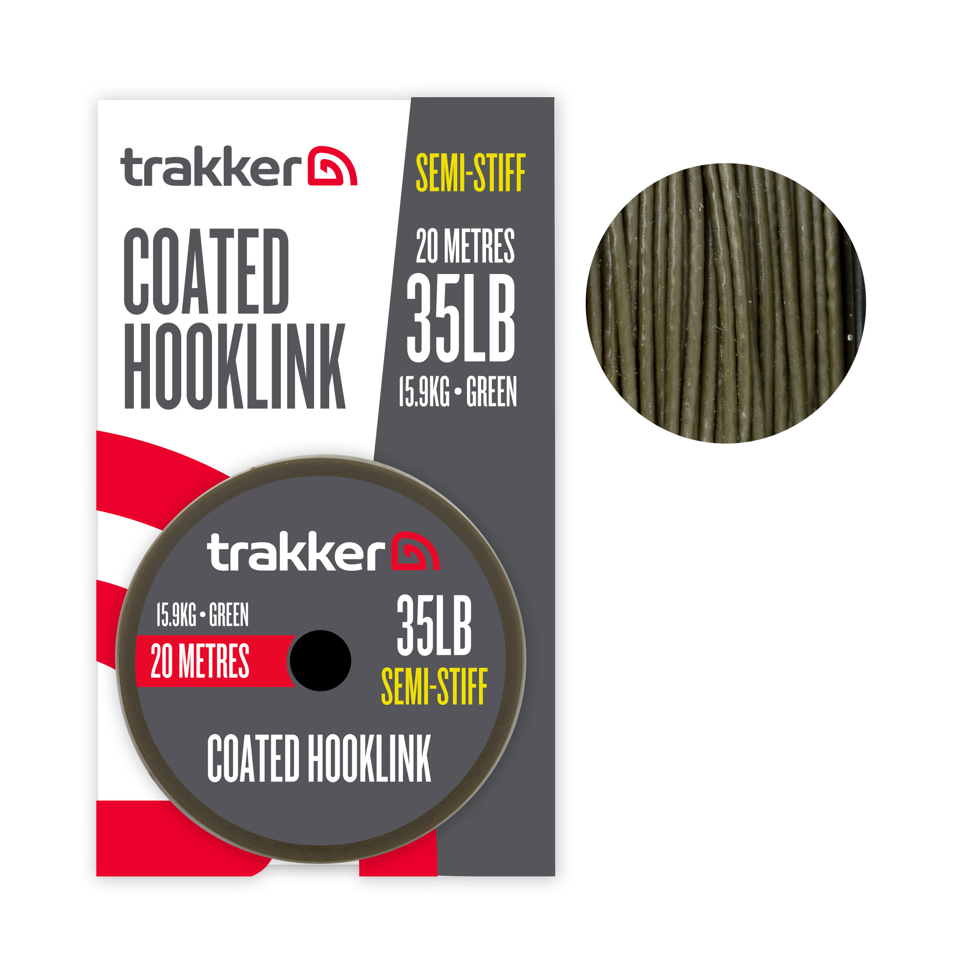 Trakker Semi Stiff Coated Hooklink (20m)