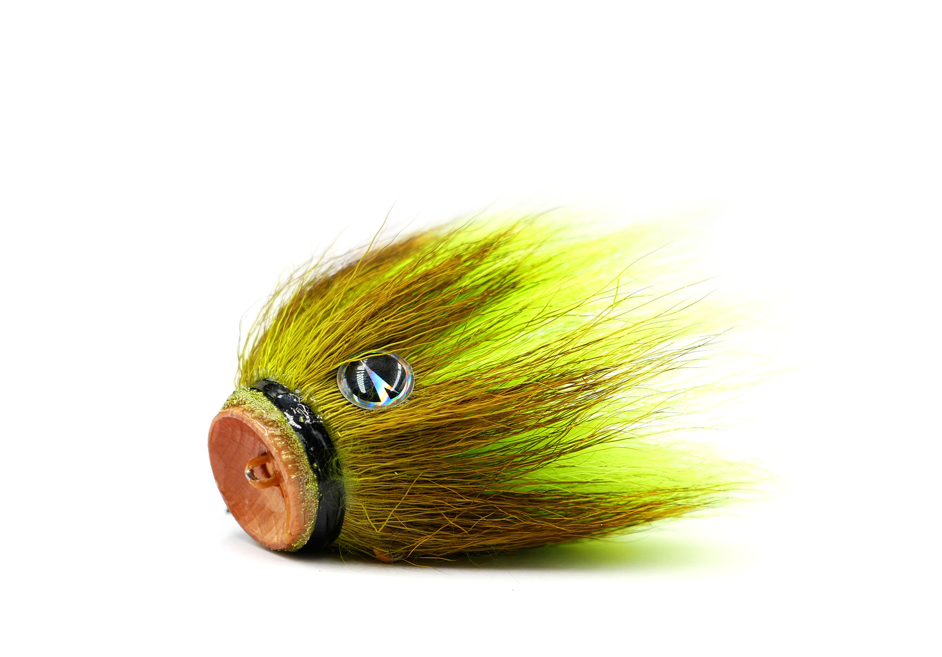 VMC Mustache Shallow Jighead Senza Piombo (22g) - Chartreuse