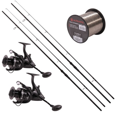 Set per Canna Ultimate Adventure Carp II 11ft (3lb) + ULX 8000 