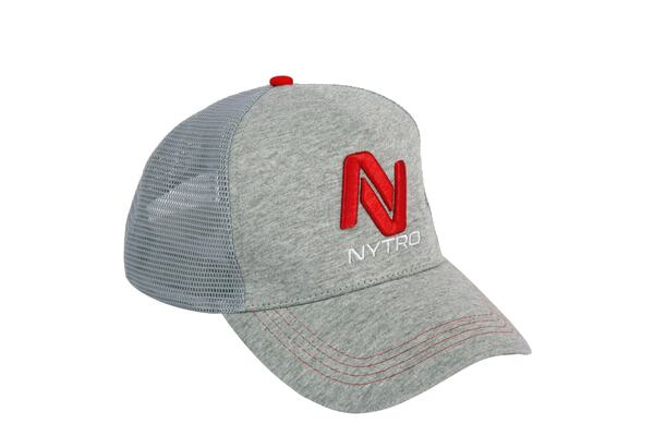 Cappello Trucker Light Marl Grey Nytro