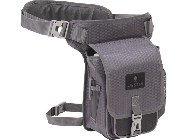 Marsupio Westin W4 P&T Stalker Bag Medium Titanium Black (Incl. 2 Cassette per Materiali)