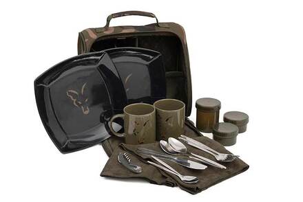 Set da Pranzo per 2 Persone Fox Camolite