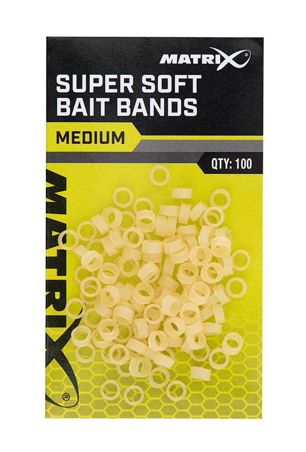 Matrix Super Soft Bait Bands (100 pezzi)