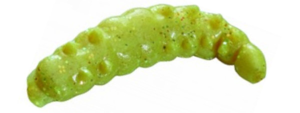 Berkley Powerbait Honey Worms, 55 pezzi! - Yellow Glitter