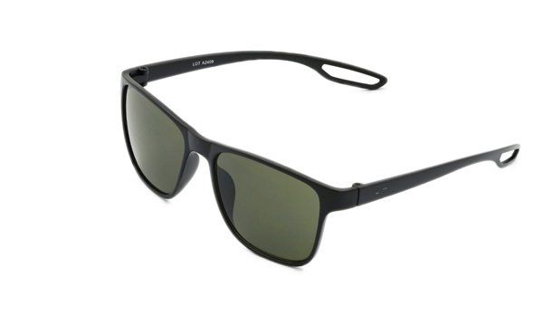 AZ-Eyewear Polarized Active Sunglasses - Montatura nera opaca, lenti grigie