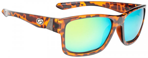 Occhiale da sole Strike King SK Pro - Shiny Tortoiseshell Frame / Multi Layer Green Mirror Amber Base Glasses