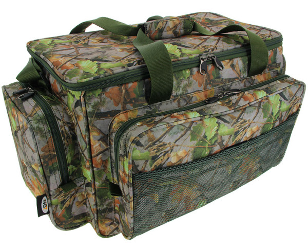 NGT Carryall con interno impermeabile + Compact Rigbox System - Camo