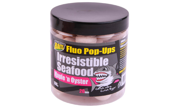 Super Adventure Carp Box Deluxe, confezione con accessori per terminali da marche rinomate! - Strategy Irresistible Seafood Pop Ups, Maple ’n Oyster