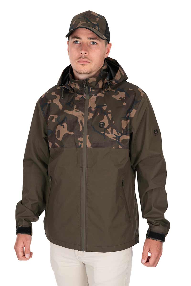 Giacca da pesca Fox RS 10K Camo/Khaki