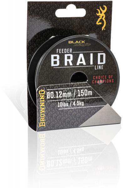 Lenza Intrecciata Browning Black Magic Feeder Braid