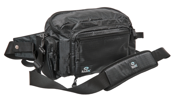 Illex Fat Hip Bag Borsa a tracolla e Marsupio Nero