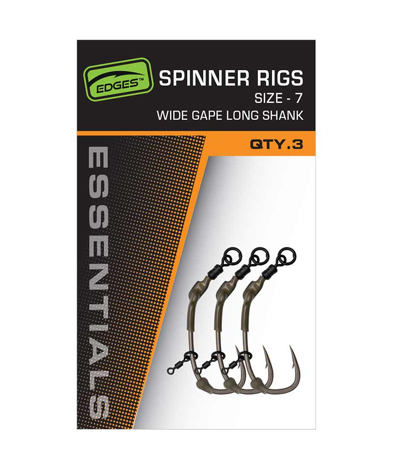 Fox Edges Spinner Rig (3 pezzi)