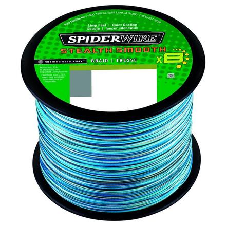 Spiderwire Stealth Smooth 8 Blue Camo Lenza Intrecciata (2000m)