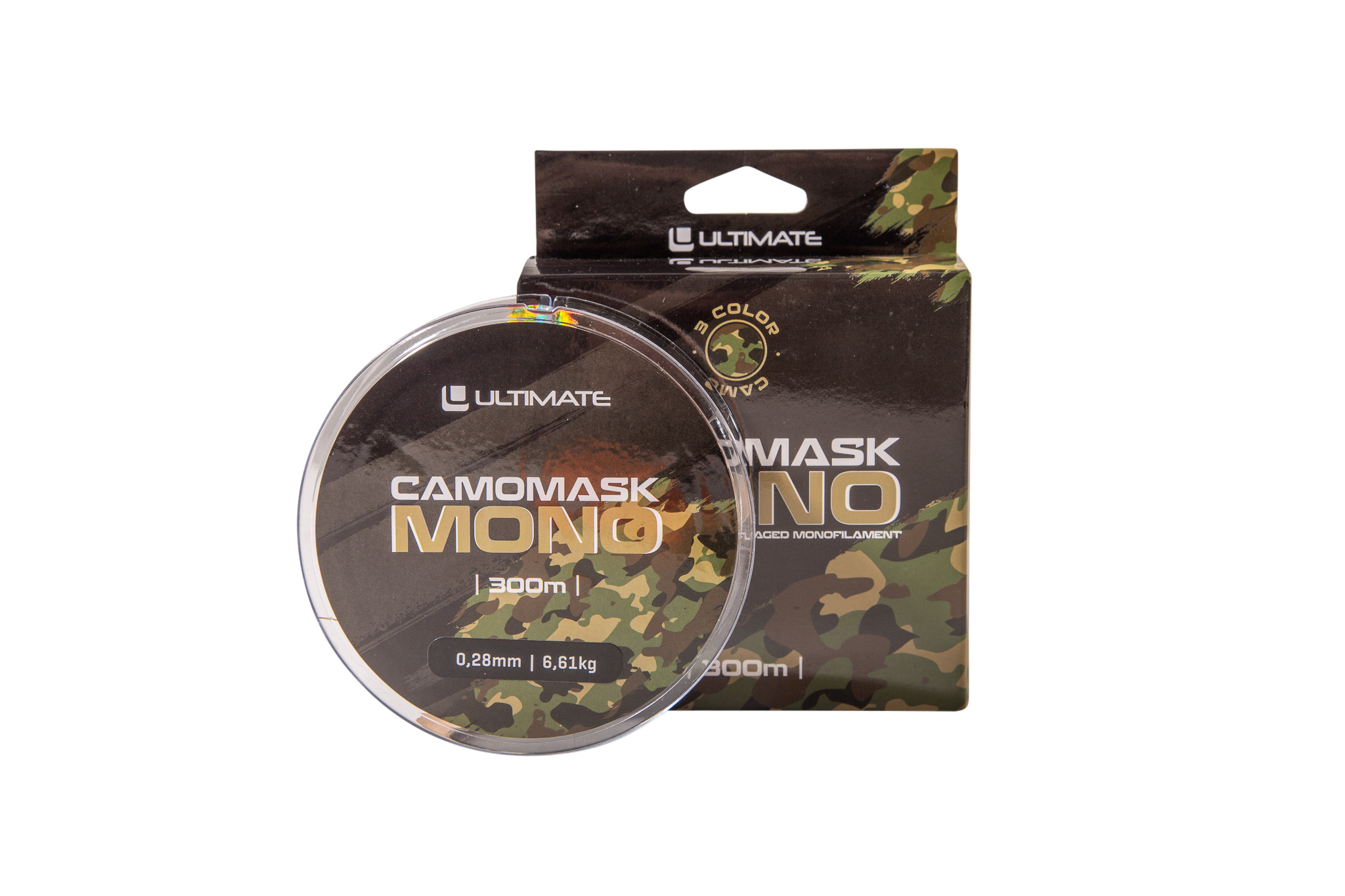 Lenza da Carpa Ultimate Camomask Mono (300m)