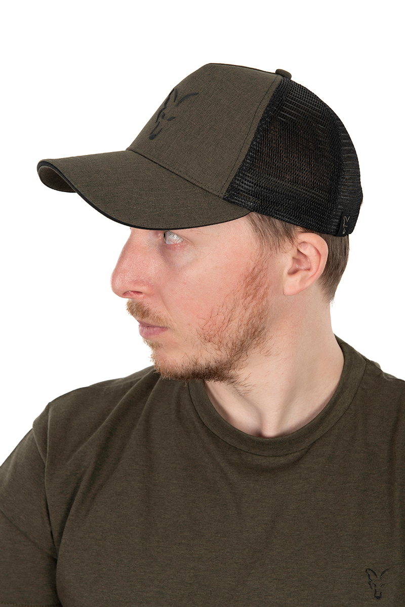 Cappello Trucker Fox Collection - Green & Black