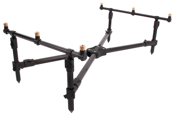 Ultimate Bionic Cork Carp Set - NGT Cross Rod Pod con cassetta di stoccaggio deluxe