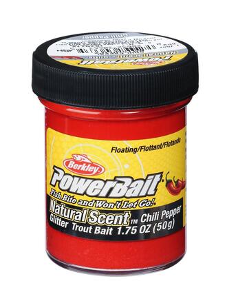 Berkley PowerBait® Natural Glitter Trout Dough Spices 50g