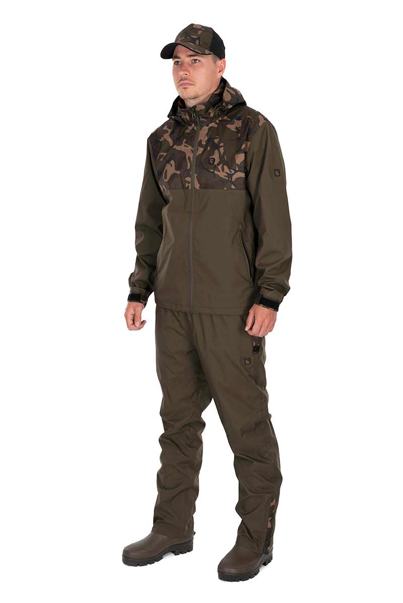 Giacca da pesca Fox RS 10K Camo/Khaki