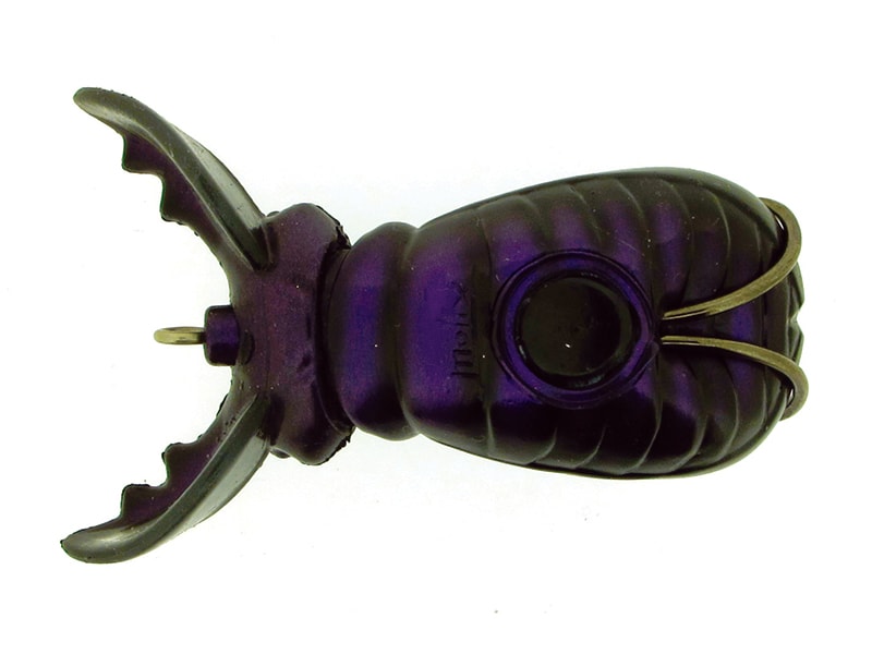 Esca da superficie Molix Supernato Beetle (7,5cm | 17g) - Black Scrabble Belly