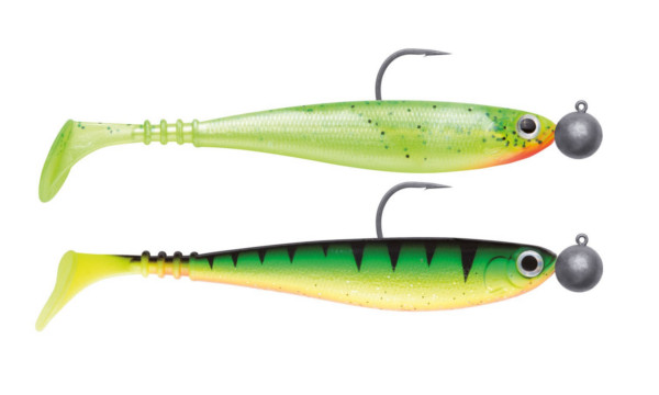 Jackson Zanderbait Rigged 14cm 14gr 2 pezzi - Mix Pack Colored Water