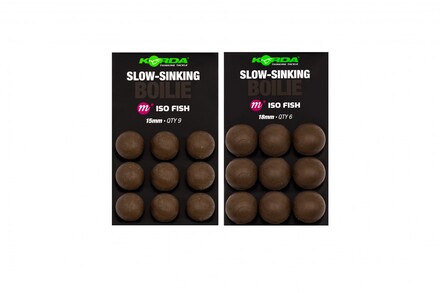 Boilie Wafter di Imitazione Korda Slow Sinking ISO Fish 