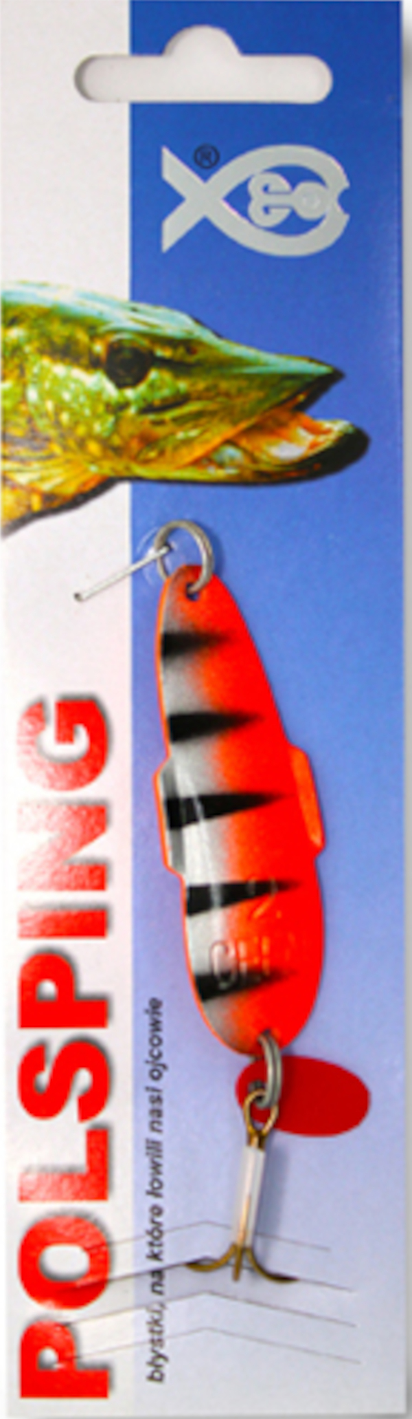Cucchiaino Polsping Cefal - Fluo Silver Red Tiger