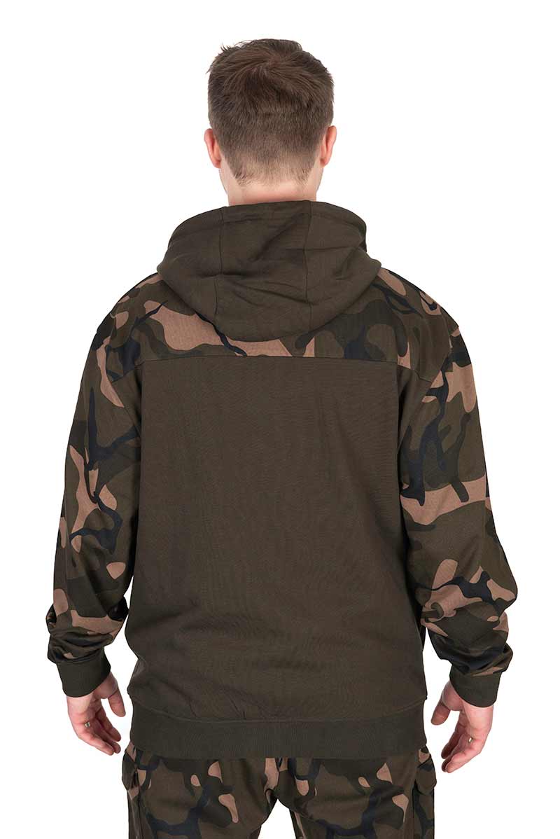 Felpa Fox LW Khaki/Camo Split Zip