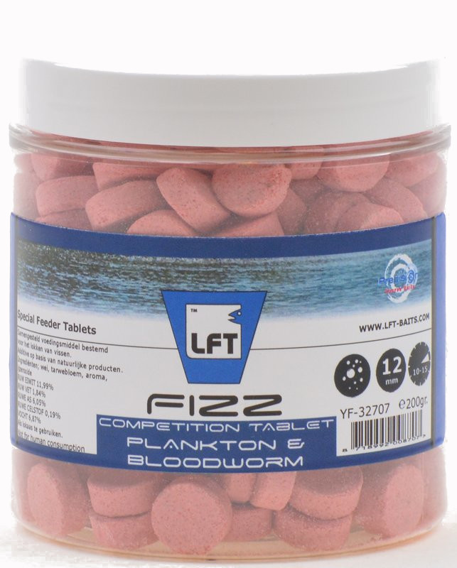 LFT Precision Fizz Competition Tablets Sfarinato 12mm (175g)