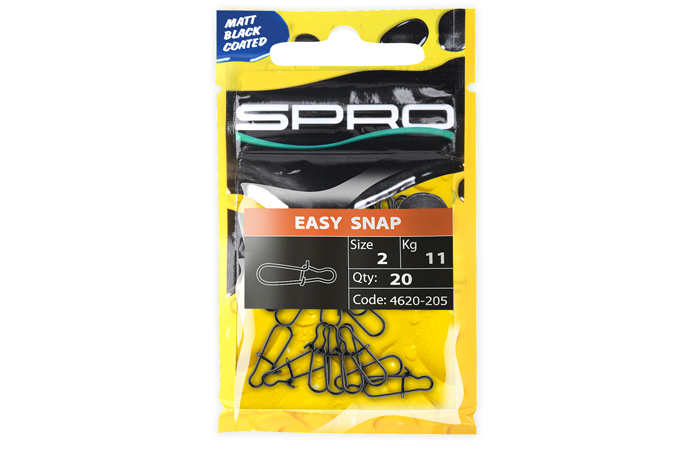 Moschettone Spro Easy Snap 'Matt Black'