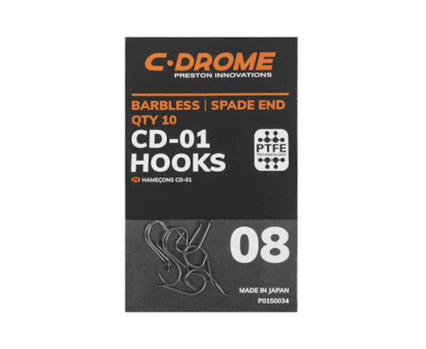 Preston C-Drome CD-01 Hooks (10 pezzi)