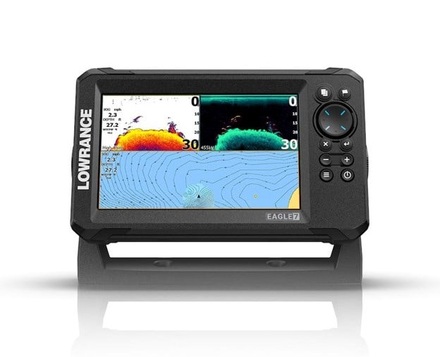 Ecoscandaglio Lowrance Eagle 7 Splitshot Row (Con GPS)