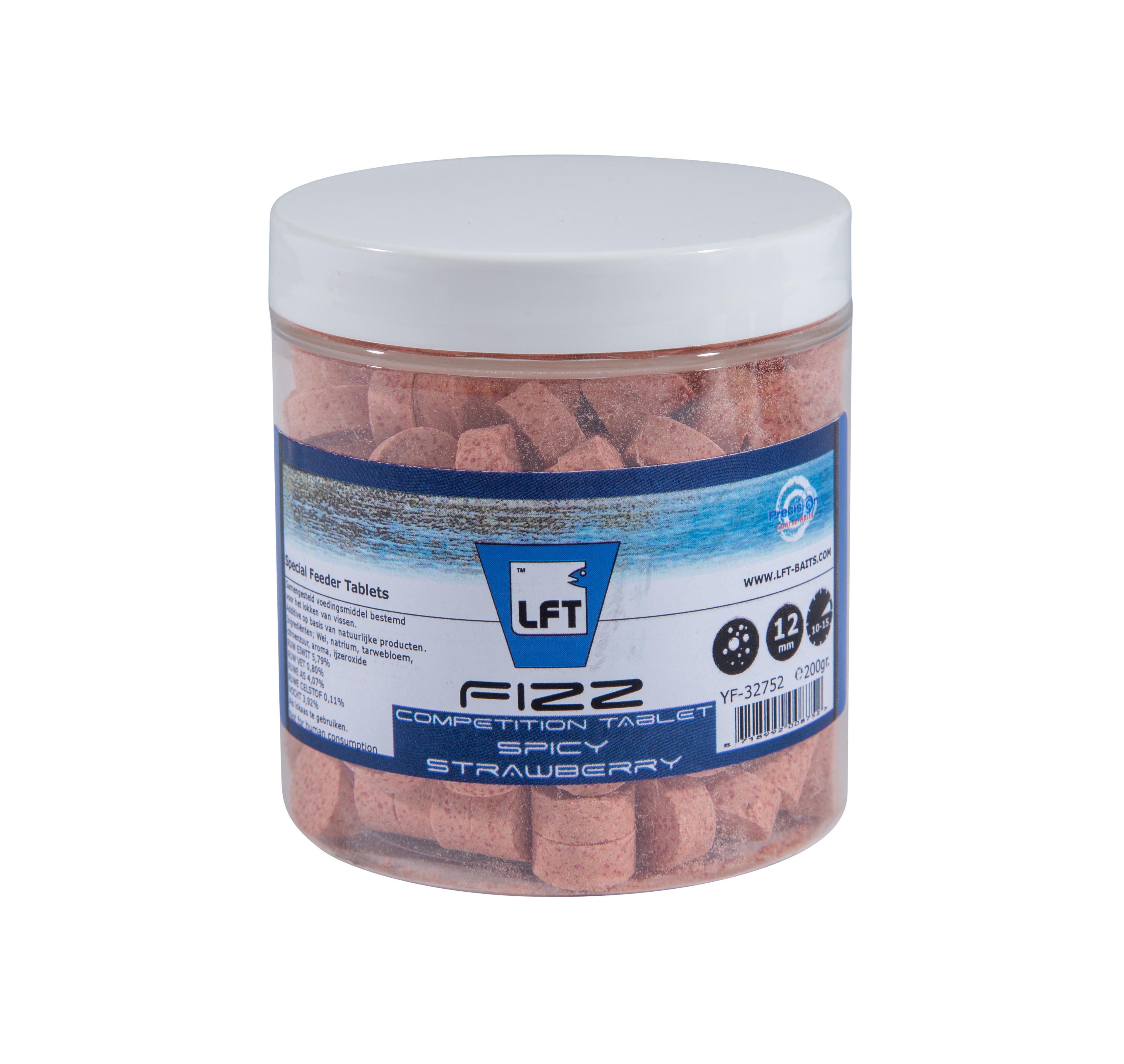 LFT Precision Fizz Competition Tablets Sfarinato 12mm (175g)