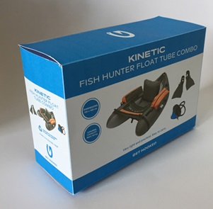 Kinetic Fish Hunter Float Tube Combo Incl. Pinne e Pompa