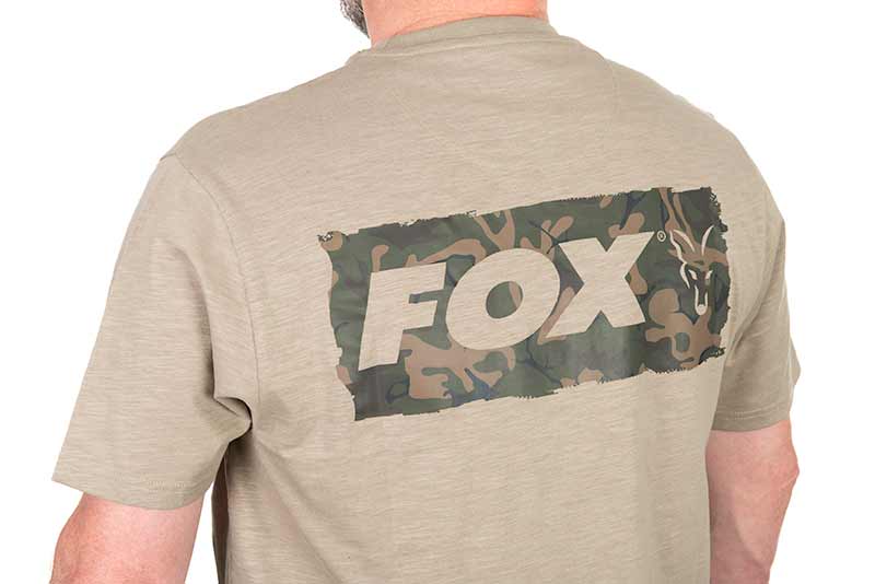 Maglietta Fox LTD LW Khaki con stampa grande