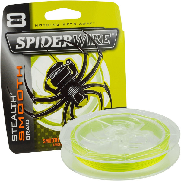 Spiderwire Stealth Smooth 8 Yellow Braid Intrecciati