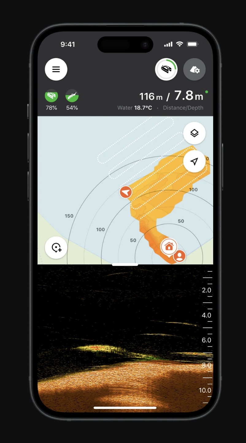 Barca Esca Deeper Quest (Profondimetro + GPS + Autopilota)