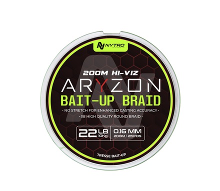 Intrecciato per Coregone Nytro Aryzon Hiviz Bait-Up 0.16mm/10kg (200m)