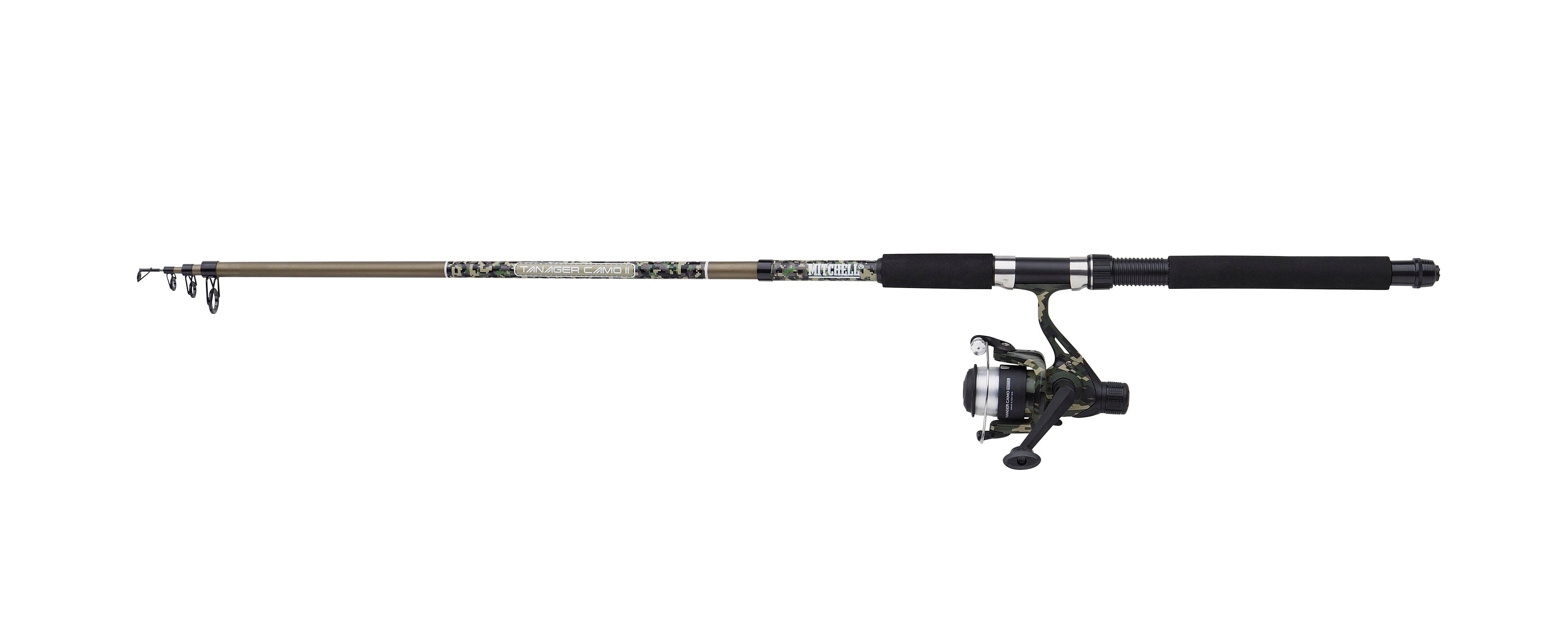 Mitchell Tanager Camo II Spin Combo Telescopico