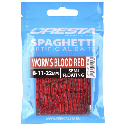 Esca di imitazione Cresta Spaghetti Worms