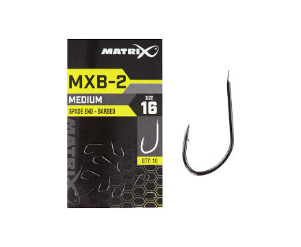 Matrix MXB-2 Barbed Spade End Black Nickel (10pz)