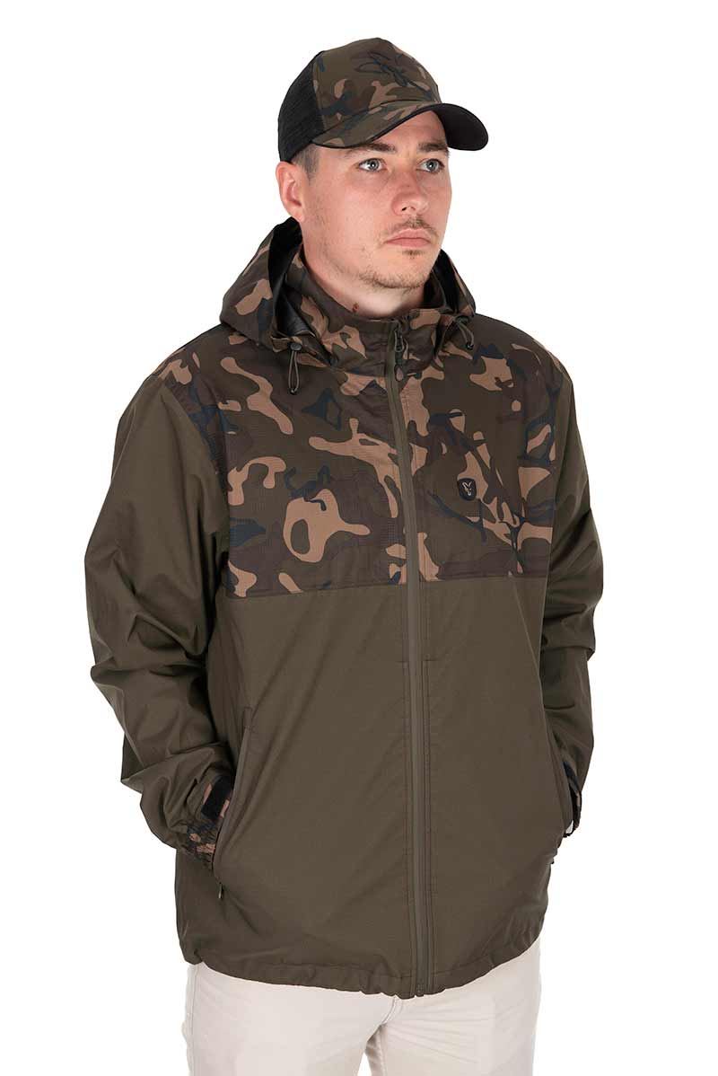 Giacca da pesca Fox RS 10K Camo/Khaki