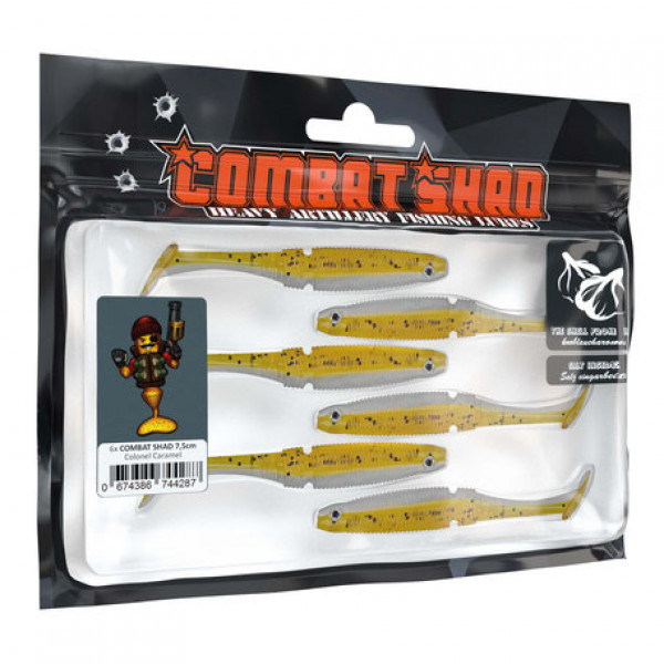 Combat Shad 7,5cm (6 pezzi)