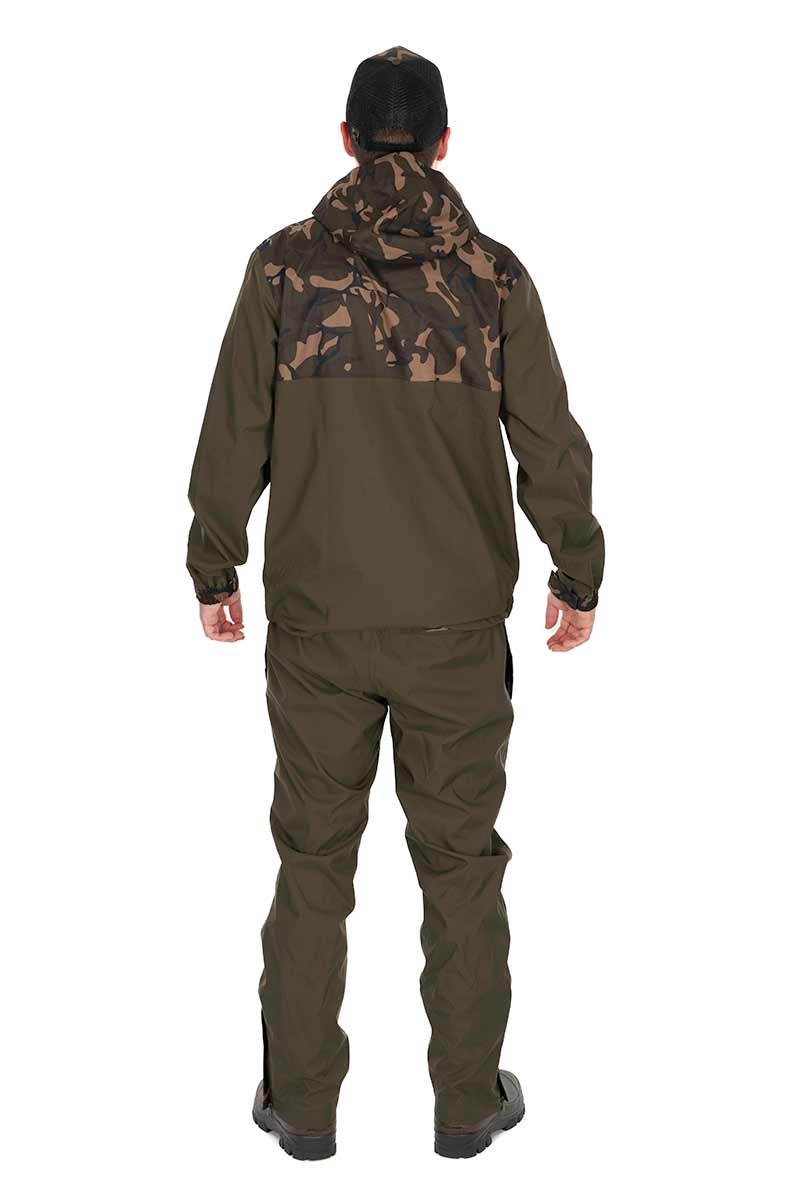 Pantaloni da pesca Fox RS 10K Camo/Khaki