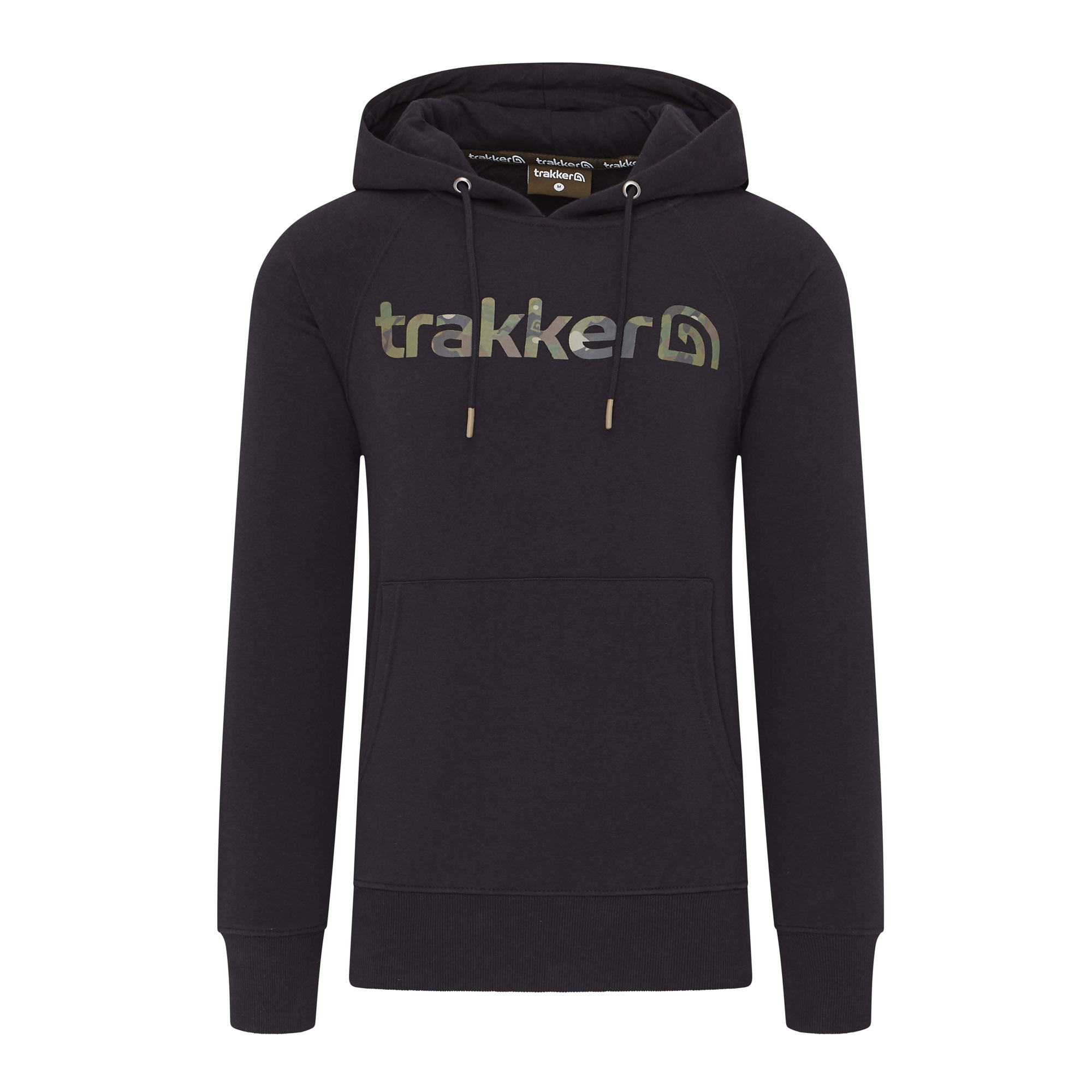 Trakker CR Logo Felpa con cappuccio nero camo
