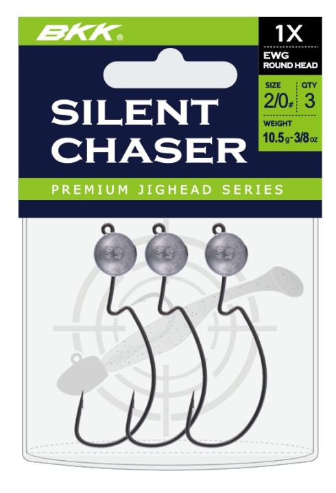 BKK Silent Chaser 1X EWG Round Head Jighead #4/0