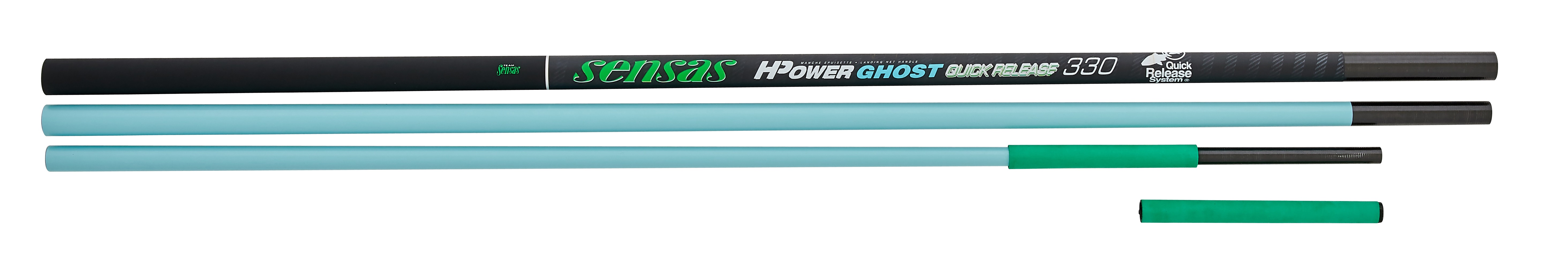 Sensas Steel H-Power Ghost Canna fissa a sgancio rapido